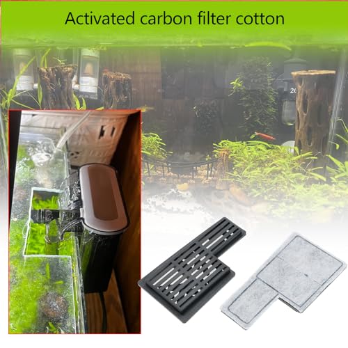 Image of 6pcs Aquarium Filter Fish Tank Filter Internal Filter Replacement Fish Tank Hang On with Built in Filter Cotton DTXP-03 /DTXP-03B