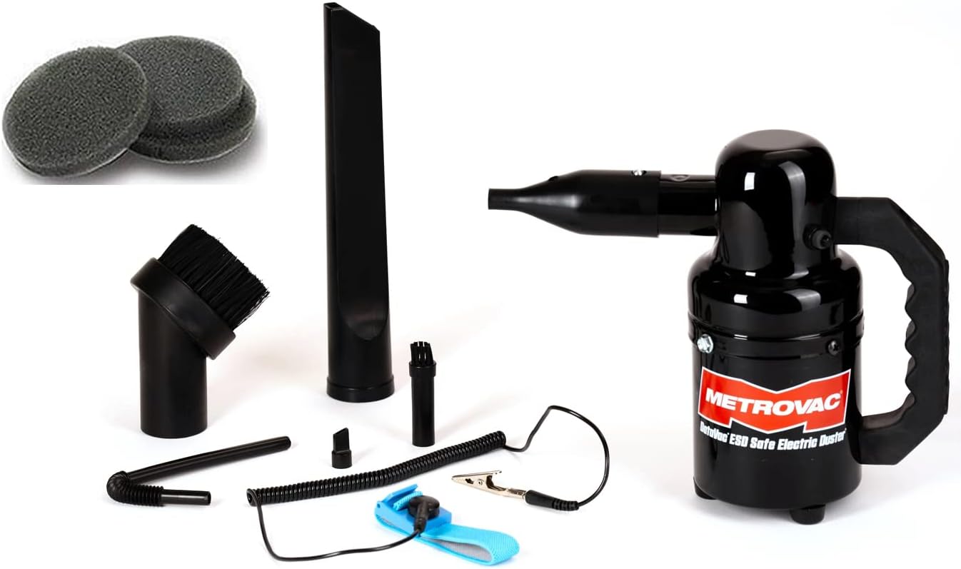 Includes 3 Extra Filters Metro DataVac ESD Safe Electric Duster Model ED500 ESD