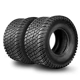 TRIPOWER 18x9.50-8 Lawn Mower Tires, Set of 2, 4PR Tubeless NHS R3 Turf Tires for Riding Mowers, Garden Tractors & Golf Carts, Tire Only, Rim Not Included