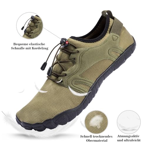 Men's Hike Barefoot Quick-Dry Sports Shoes Wide Toe Aqua for Swim Diving Surfing Kayaking Pool Beach Walking3