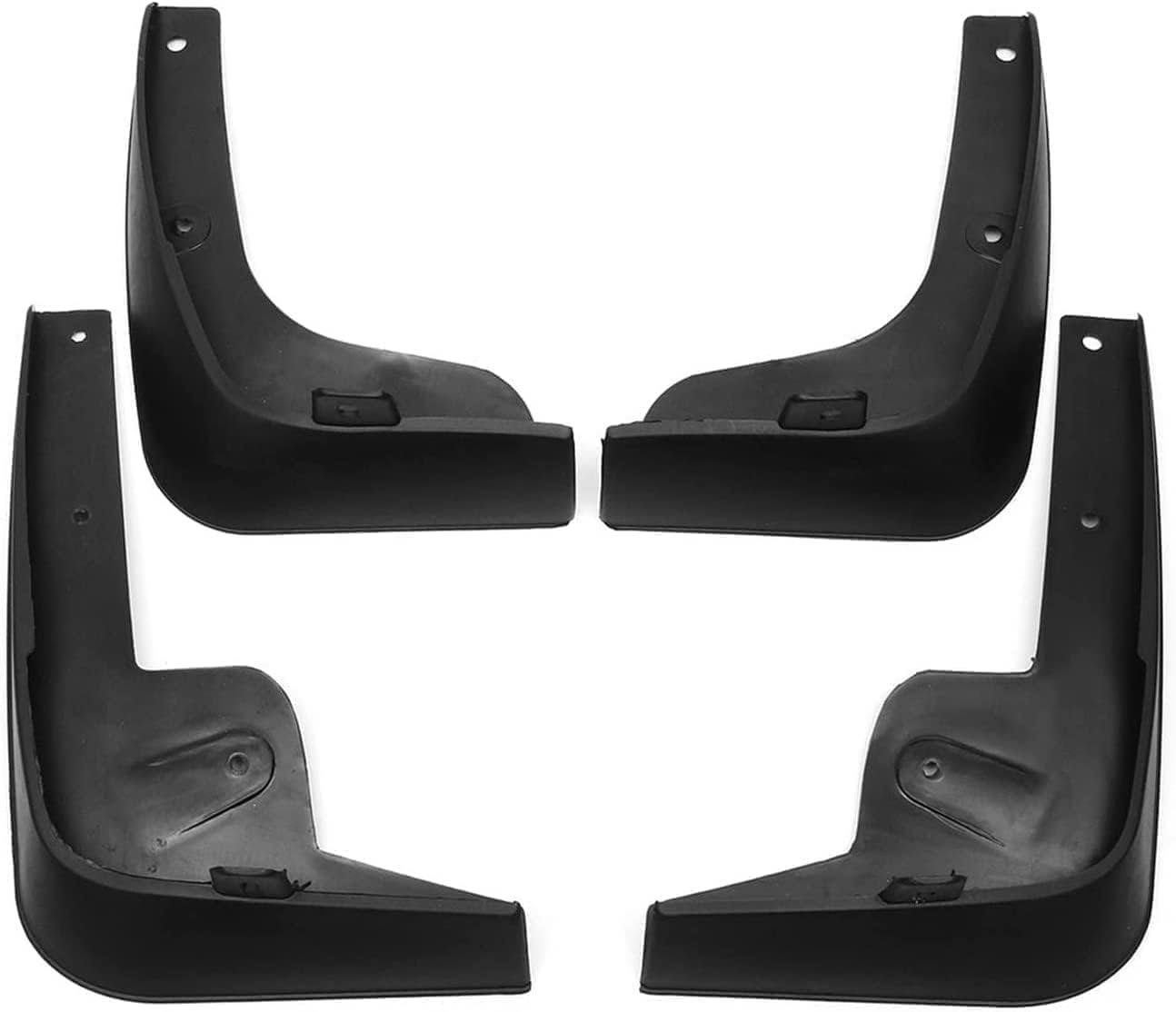 RSCBB 4 Pcs Car Mud Flaps Splash Guards for Nissan Tiida Versa C11 Hayon 2007-2011, Easy Installation Mudguards Front Rear Mud Flaps Splashproof Waterproof Car Accessories
