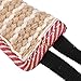 JOROBURO Dog Bite Tug Toy, Durable Cotton Linen Pet Dog Tear Bite Training Rod, Puppy Training Interactive Play Tug Toy with Dual Handles for Small, Medium and Large Dogs