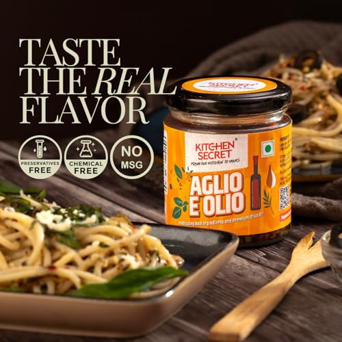 Image of Kitchen Secret Italian Combo- 5 flavours for Pastas, Sandwiches, Pizzas, Wraps, No Preservatives, Made with Fresh ingredients, Gourmet Flavor, Quality Ingredients, Versatile Use