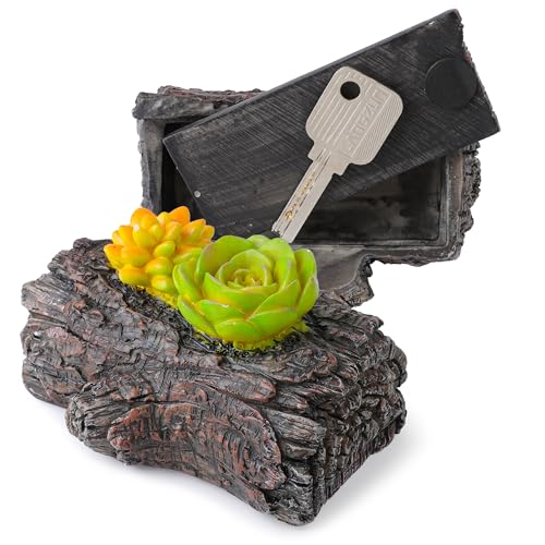BarGifts Fake Rock Key Hider Safe for Outdoor Garden or