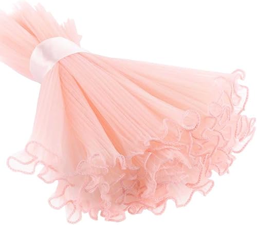 Miniatura 5 de Teensery Paquete de 2 paquetes de 5 yardas de papel de malla para envoltura de flores, ramo floral, hilo de malla, suministros de embalaje de regalo