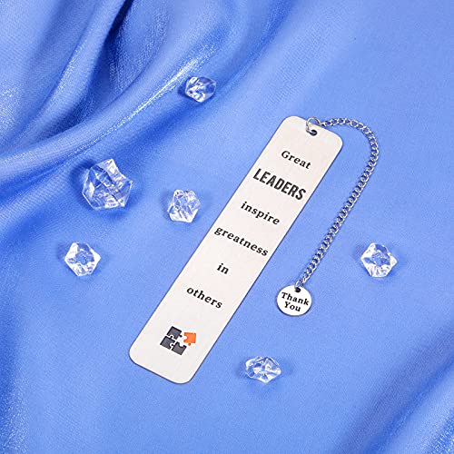 Great Leaders Gift For Bosses Day Bookmark Boss Lady Gifts For Women Mentor Supervisor Pm Boss Gifts For Birthday New Job Promotion Present From Coworker Retirement Farewell Holiday Gift #TOP3