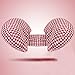 Schwangerschaft Kissen, mütterliche Lendenkissen, Kissen, multifunktionale Seite zu schlafen Kissen, H-Typ Körper Kissen, Bett Kissen, Baby Kissen, Baumwolle, kariert. (Color : Red and white grid)