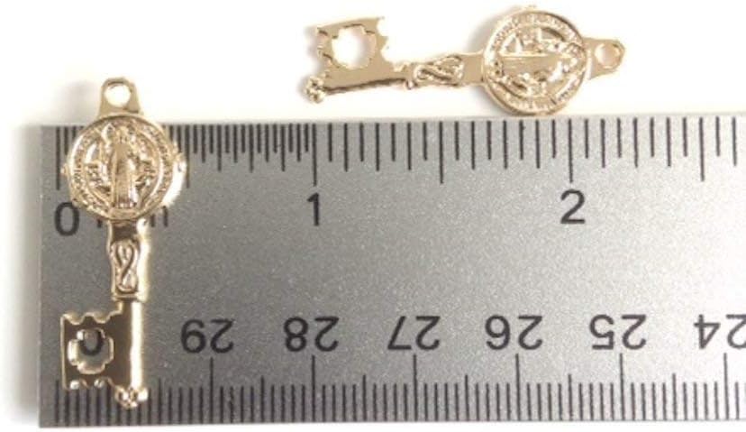 SIFRIMANIA San Benito Key Necklace Freshwater Pearl Wire Wrapped, Protection Jewelry for Women