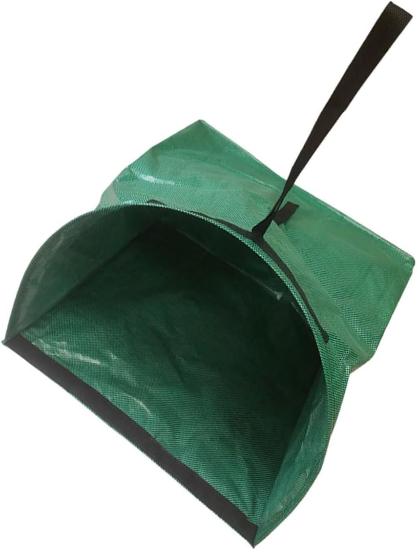 Collapsible Waste Bag High-capacity Leaf Collector with Durable Handles for Easy Carrying Reusable Garden Trash Container for Leaves Weeds Lawn Cleanup