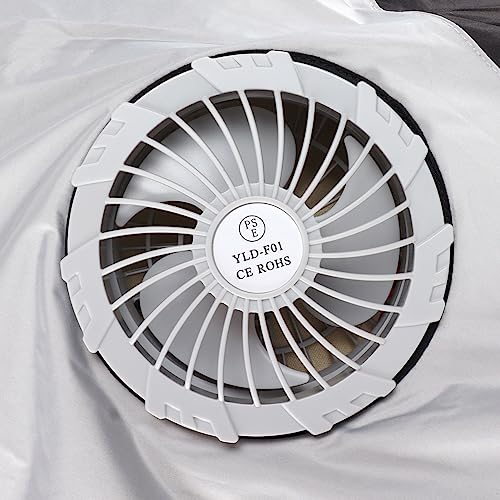 Ventilador de Refrigeração Portátil Colete Protetor Solar Portátil Verão Ar Condicionado Roupas Resi