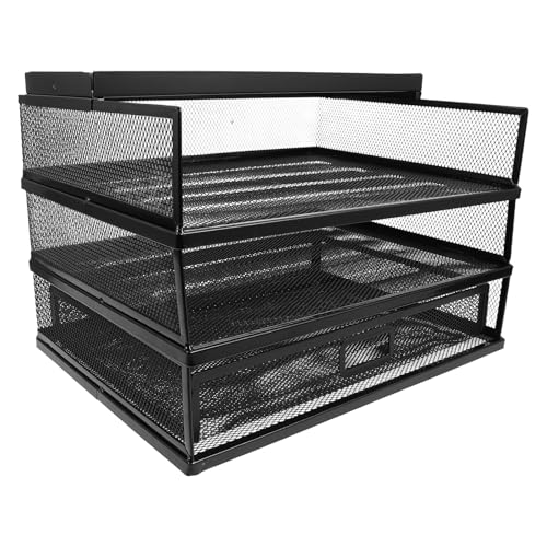 Support porte-documents multifonction et panier de rangement de bureau