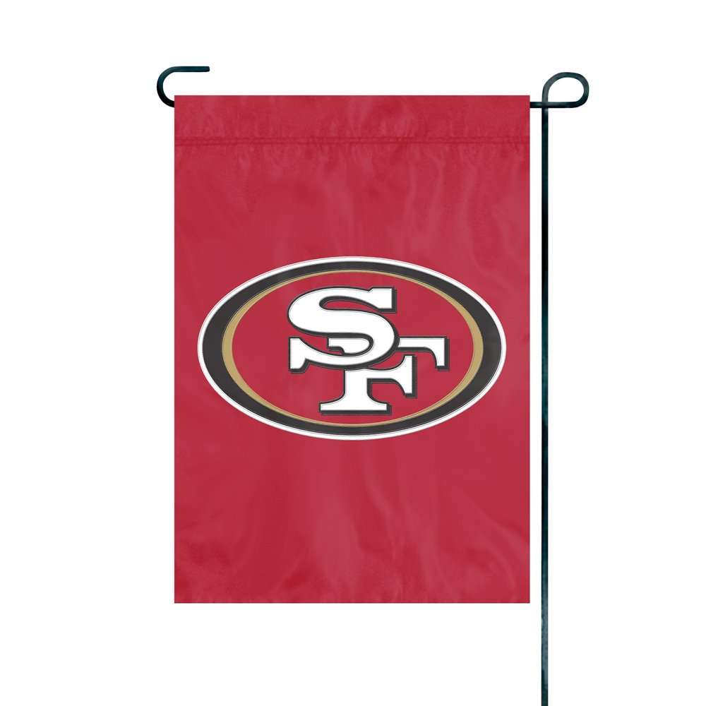 NFL San Francisco 49ers Premium Garden Flag, 12.5 x 18-inches, Red, 18" x 25" - Image 2