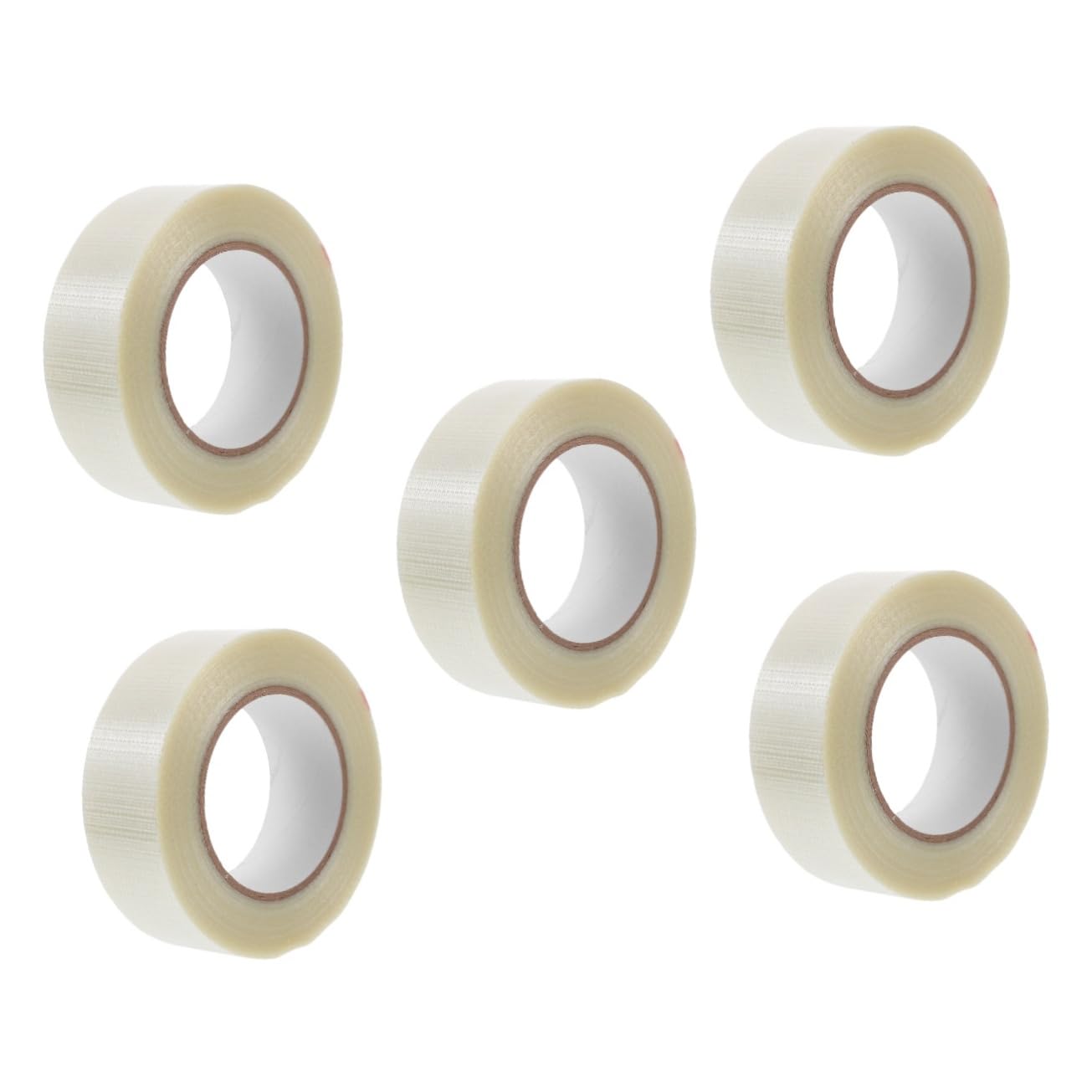 5 Rollen Hochbelastbares Klebeband Transparentes Reparaturband für Zelt Abdeckung und Verpackung Temperaturbeständig Hervorragender Klebkraft