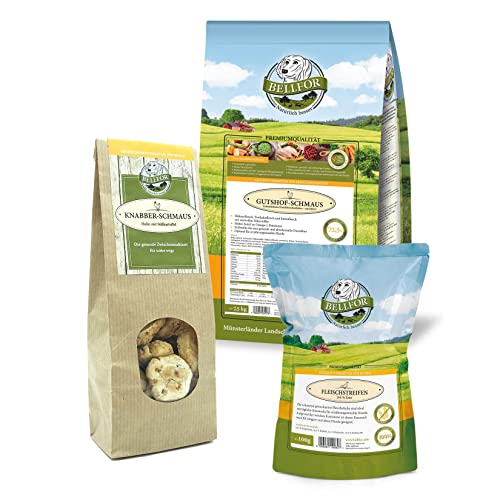 Produktbild von Bellfor Gutshof-Schmaus Trockenfutter mit Huhn, Truthahn & Ente - 7,5 kg