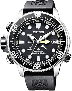 Citizen Herren Analog Automatik Uhr mit Urethan Armband BN2036-14E
