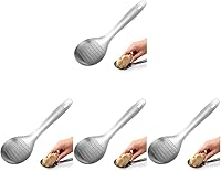 Vista 1 de Paquete de 4 trituradoras de jengibre, prensa de ajo, picadoras de acero inoxidable, herramienta de trituración de mano, exprimidor para ajo