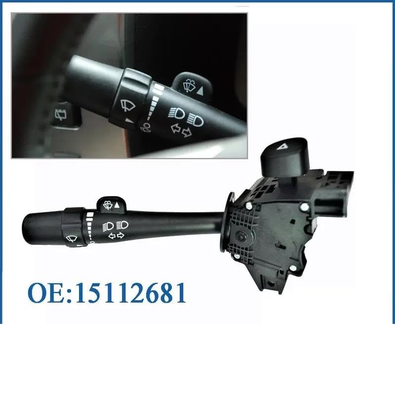 Commande de clignotants 15849313 pour Chevrolet Silverado et Avalanche - 2