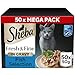 Price comparison product image SHEBA Fresh & Fine Cat Pouches Fish collection in Gravy 50x50g
