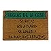 KOKO DOORMATS Felpudo Entrada casa Original, Fibra de Coco y PVC, Felpudo Exterior Reglas DE LA CASA, 40x60x1.5 cm | Alfombra Puerta Entrada casa Exterior | Felpudos Divertidos para Puerta