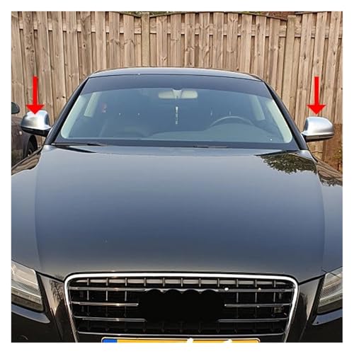 Capuchons rétroviseur latéraux clipsables pour Audi A4, installation rapide sans outil - 6