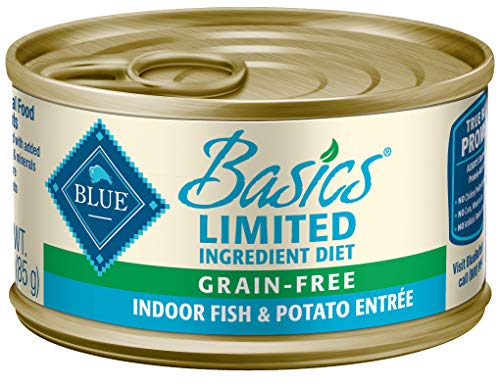 Grain-Free Natural Pate Wet Cat Food with Limited Ingredients by Blue Buffalo Basics