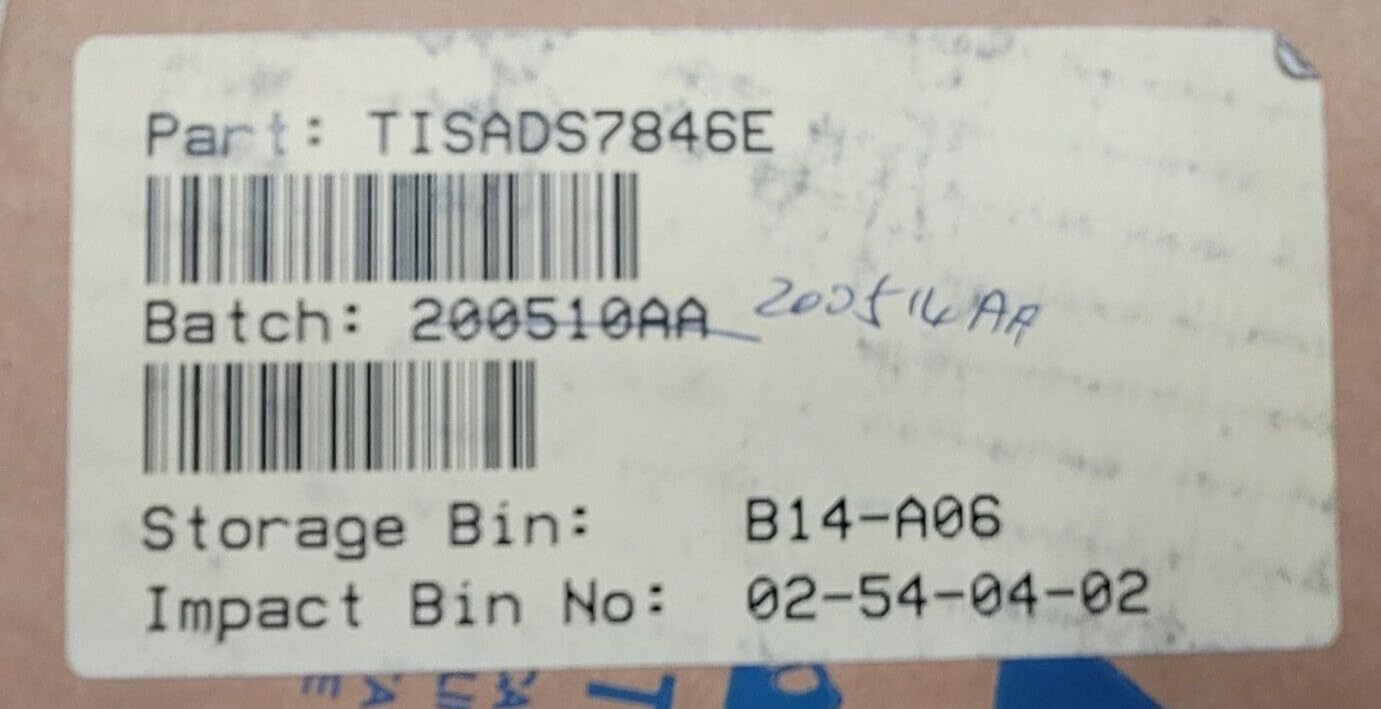 (1 PC) ADS7846E TEXAS INSTRUENTS IC SCREEN CNTRL 12BIT 16SSOP