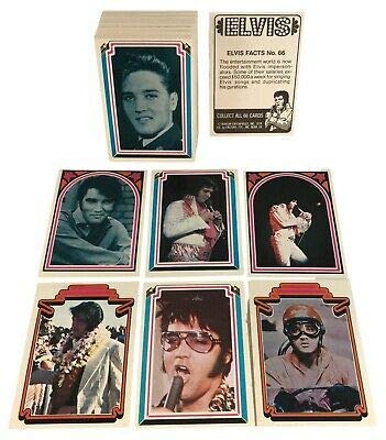 Elvis Presley Complete 1978 Trading Card Set Includes 66