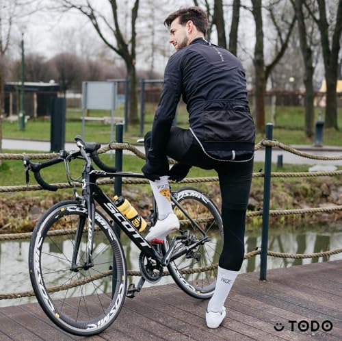Image of TODO PRO Cycling Socks - Breathable Bike Socks for Men and Women