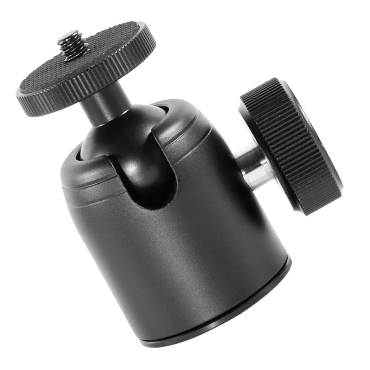 MERRYHAPY Stable Aluminum Alloy Ball Head Mount 1/4 3/8 Screw for Camera Tripod Adapter for Live Streaming