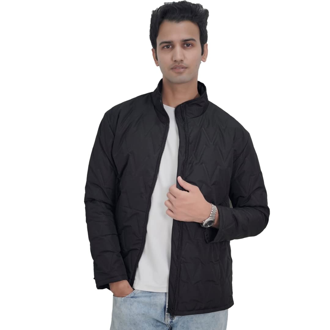 Buy SandPuppy Winter Jacket For Men | Full Sleeves, Quilted Fabric