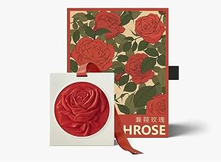 1 PC Flower Hanging Rose Osmanthus Solid Perfume Scented Sachet Hanging Fragrance for Car Closet, Air Freshener, Solid Perfume Decoration Ideal for Small Spaces (Rose)