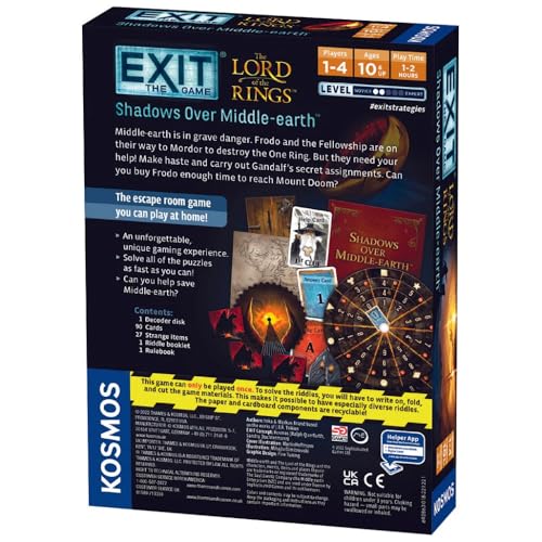 EXIT: El Juego - El Señor de los Anillos - Sombras de la Tierra Media miniatura 4