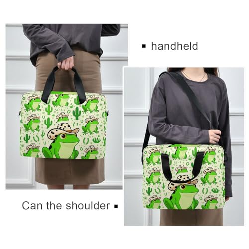 Bolsa portátil para laptop 15.6" con asa y correa miniatura 2