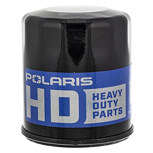 Polaris Heavy Duty Oil Filter for RZR Pro XP, Sportsman 850, Scrambler XP 1000 Models and More, 4x More Dirt Holding Capacity, Unmatched Leak Protection, Premium Engine Protection - 2522498