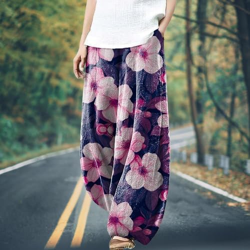 Japanese Art Style Harem Pants for Women 2025 Fashion Summer Causal Wide Leg Elastic Waist Lantern Pants with Pocket - Image 2