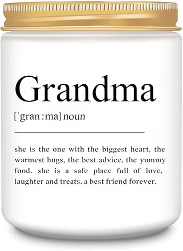 LEIOH Regalos para abuela, cumpleaños, día de la madre, Navidad, regalos de nietos, ideas de regalo para la abuela de nieta, nieto, nietos de lavanda