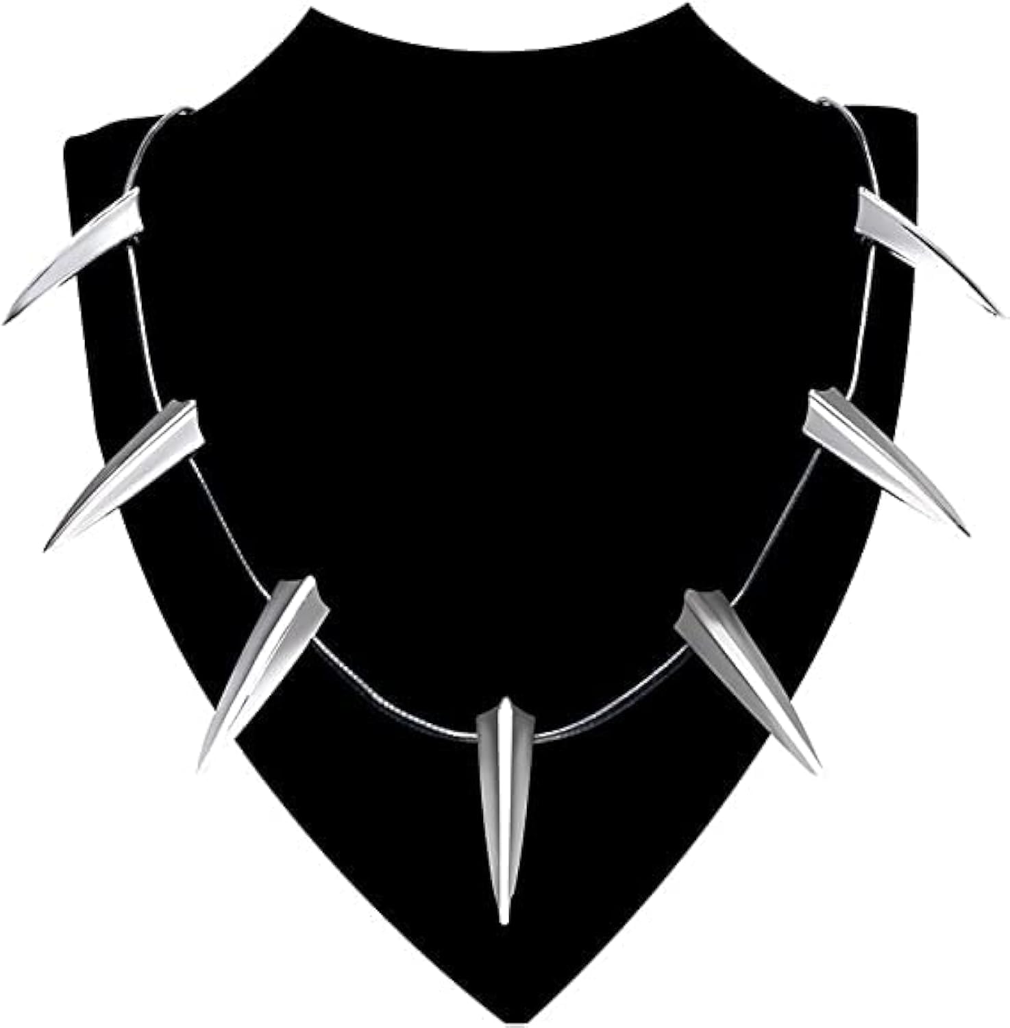 Men Necklace Cosplay 14K Plated Stainless Steel Cosplay King Boys Chain Choker Necklace