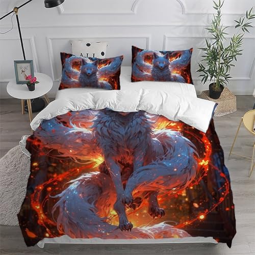 Ensemble de couette respirant et hypoallergénique pour lit double