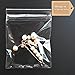 Egofine Self Sealing Cellophane Bags 100 PCS Clear Resealable Sleeves Bags for 8x10 Photo Mats, Bag Size: 8.26x10.3 inches for 8x10 Mats