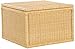 Produktbild Großer Schrank-Schub aus Rattan 60x60x40cm / Aufbewahrungss-Box mit Deckel, Kasten Korb Kleider Aufbewahrung Schachtel (Honig 60x60x40 cm)