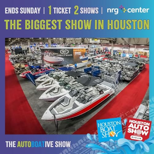 57-LIVE from the 2024 Houston AutoBOATive Show, LARGEST SHOW IN HOUSTON Podcast Por arte de portada