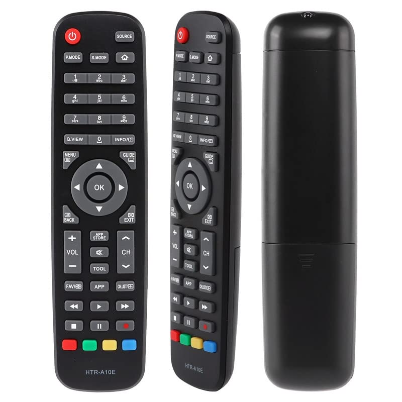 Image of EHOP Htr-A10E Compatible Remote Control for Haier Smart Tv Htr-A10 Htr-A10H,Black