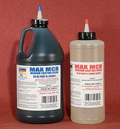 Tech Deals 🔥 MAX MCR Electronic Grade Epoxy Resin System - 3/4 Gallon Kit for Electrical Insulation, Electronic Potting, Encapsulating, Waterproffing, Masking Sealant, Circuit Board, Induction Coil