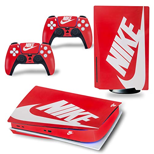 PS5 Skin for Console and Controller Skin Vinyl Sticker Decal Cover for Playstation 5 Console and Controllers - Compatible with Playstation 5 Digital Edition - Sport Fashion