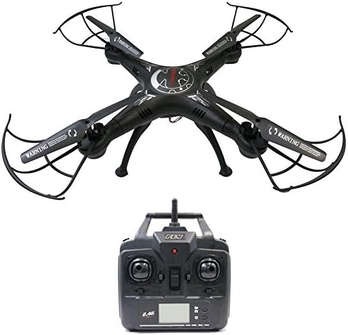 junpro FPV RC Headless Quadcopter With Real Time Transmission Camera 4 Channel 6 – Axis Gyro 2.4 G X5SW – 1 Aircraft Drone Support One Key Return 360 Degree Rolling Phone and Transmitter Two Way Control [parallel import goods]