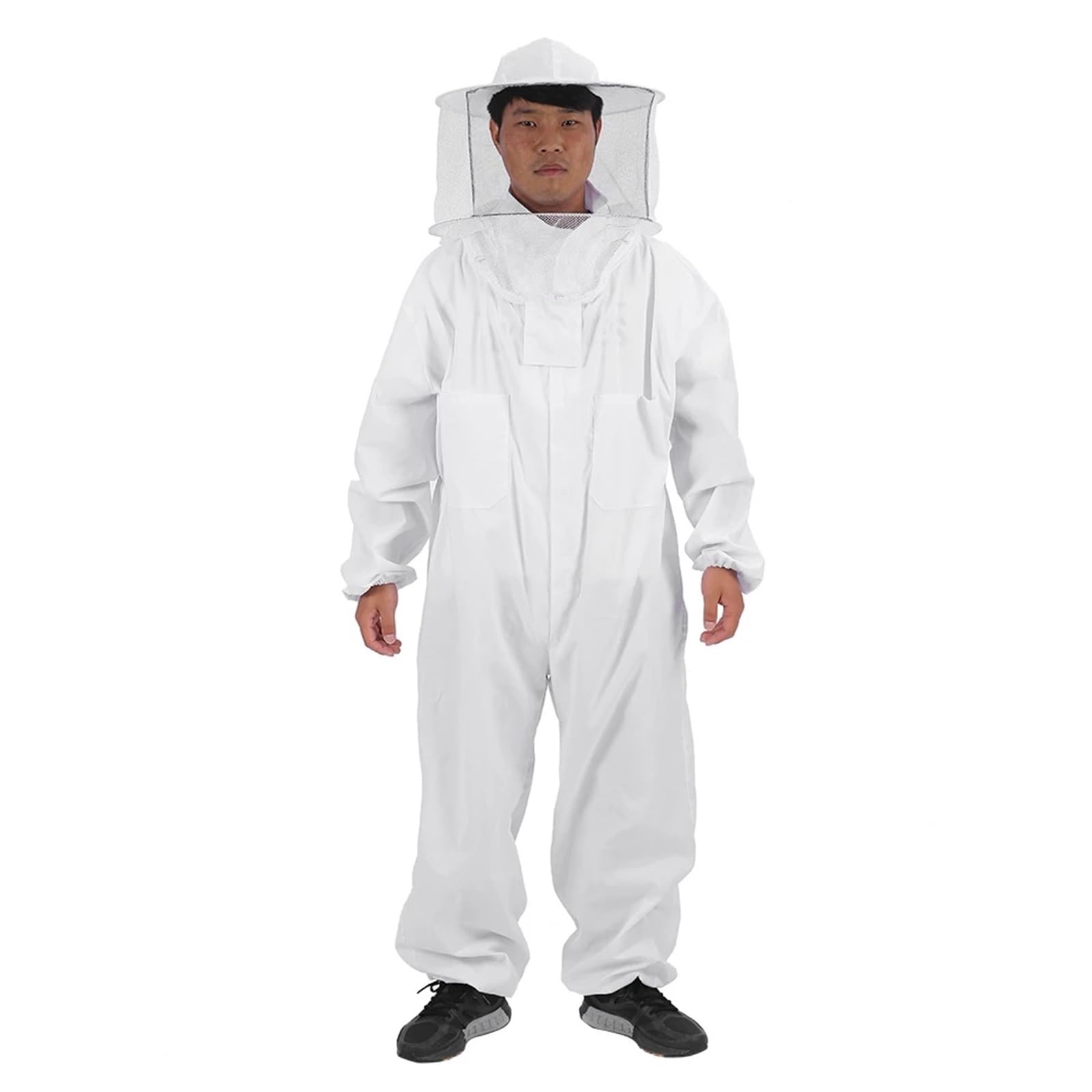 Traje De Abeja Traje de protección for apicultor, traje profesional transpirable de cuerpo entero, equipo de protección for apicultura.(XXL)