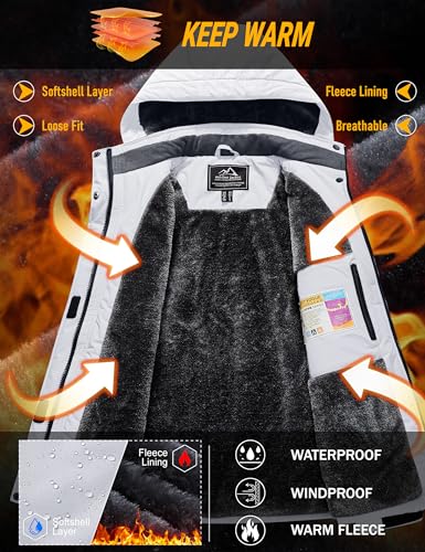 Opiniones de Abrigos para la nieve para Mujer Top 5. 14 Imagen adicional