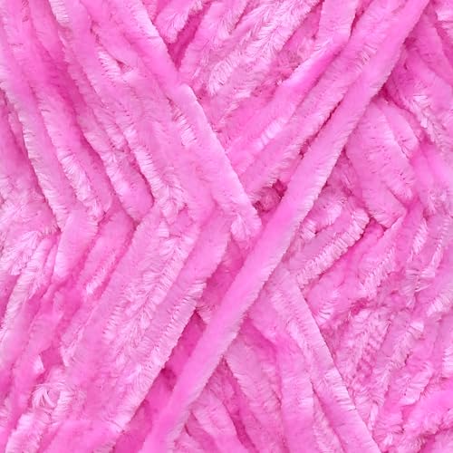 Image of M.G Chunky Velvet Yarn, Gulmarg 500 GMS - Best Used with Knitting and Crochet Needles - Wool Yarn for Knitting - M Art-BACA