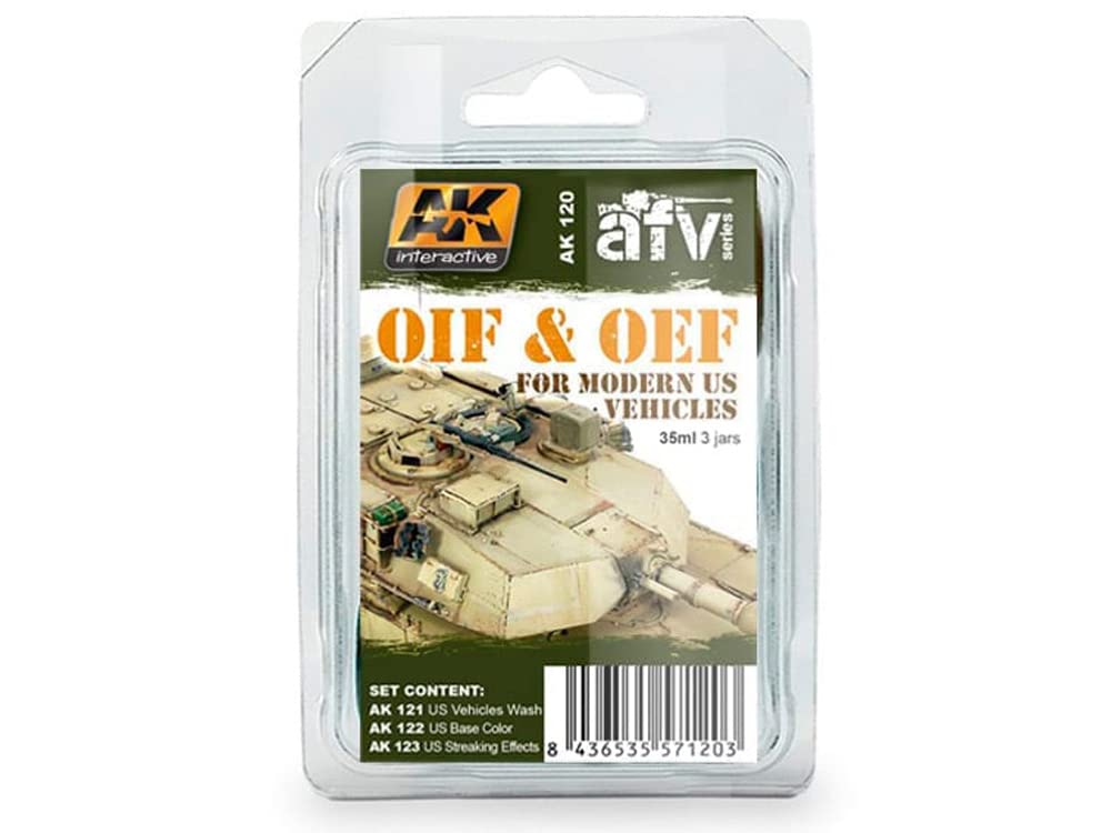 AK Interactive - OIF & OEF - US Weathering Set (AK00120)