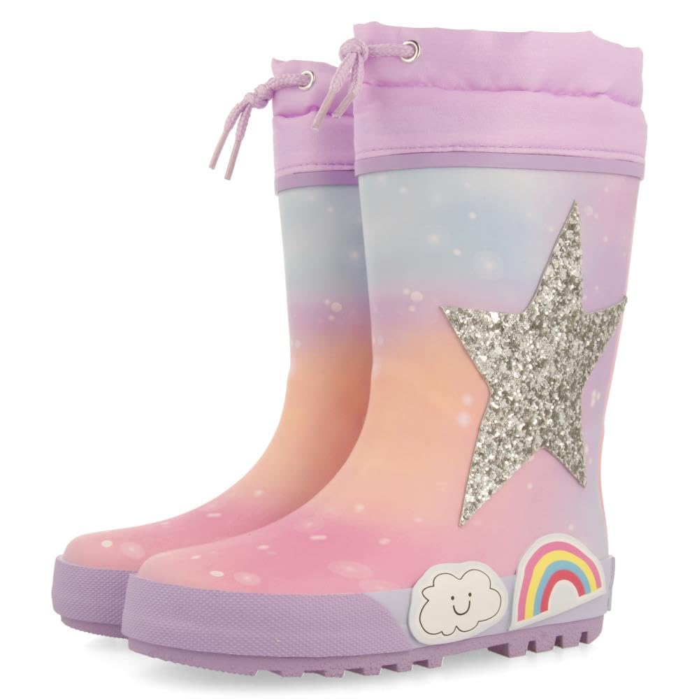 GIOSEPPO Girl's beled Oxford Boot, Lilac, 9.5 UK Child